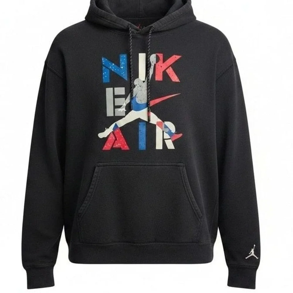 Jordan Legacy AJ4 Pullover Hoodie Black